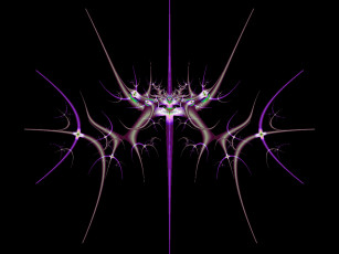 Картинка 3д графика fractal фракталы узор рисунок фон