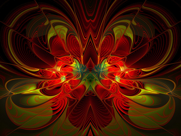 Обои картинки фото 3д, графика, fantasy, фантазия, узор, цвета, фон