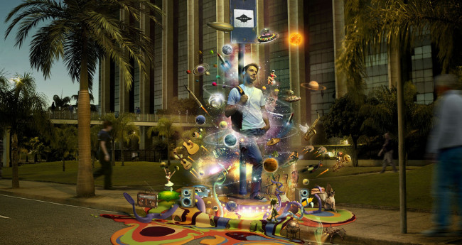 Обои картинки фото разное, компьютерный, дизайн, мечтатель, юноша