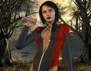 Картинка 3д графика people люди девушка