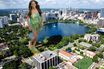 Картинка юмор приколы великанша