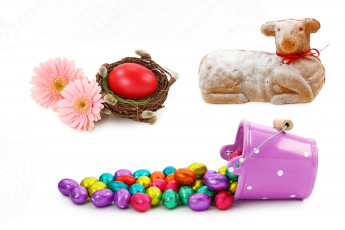 Картинка праздничные пасха яйца