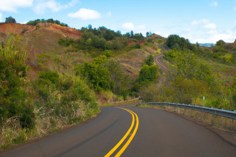 Картинка природа дороги гавайи