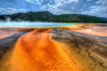 Картинка природа реки озера штат вайоминг сша