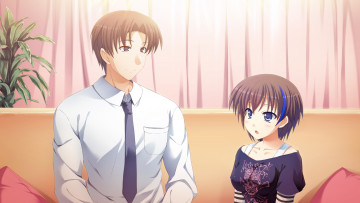 Картинка аниме atled everlasting song девушка парень