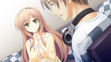 Картинка аниме atled everlasting song девушка парень