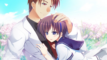 Картинка аниме atled everlasting song парень девушка