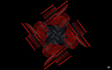 Картинка 3д графика abstract абстракции узор цвета фон