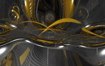 Картинка 3д графика fractal фракталы фон цвета узор