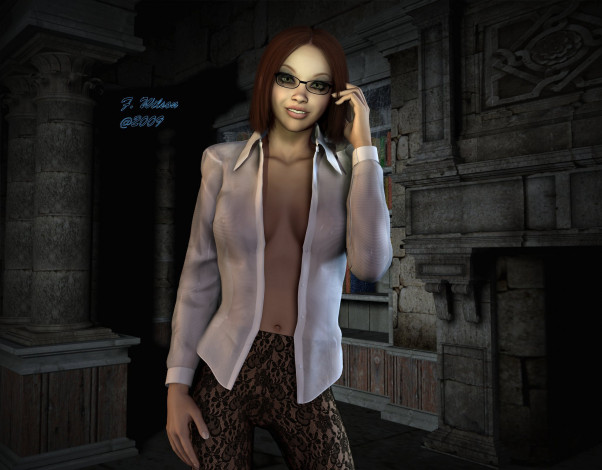 Обои картинки фото 3д, графика, people, люди, девушка