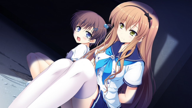 Обои картинки фото аниме, atled, everlasting, song, девушки