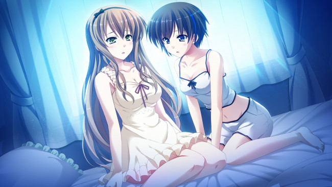 Обои картинки фото аниме, atled, everlasting, song, девушки