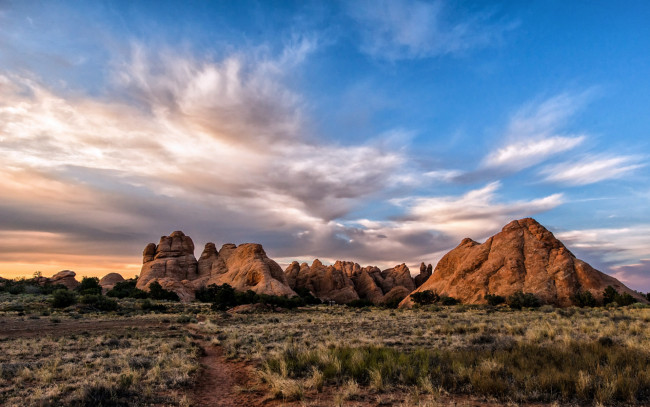 Обои картинки фото природа, горы, сша, национальный, парк, арки