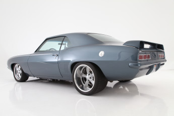 обоя автомобили, camaro, grey