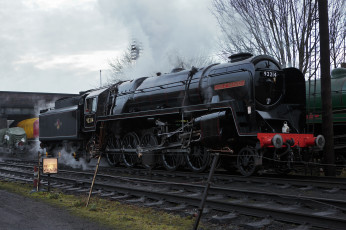 Картинка техника паровозы паровоз рельсы дорога железная