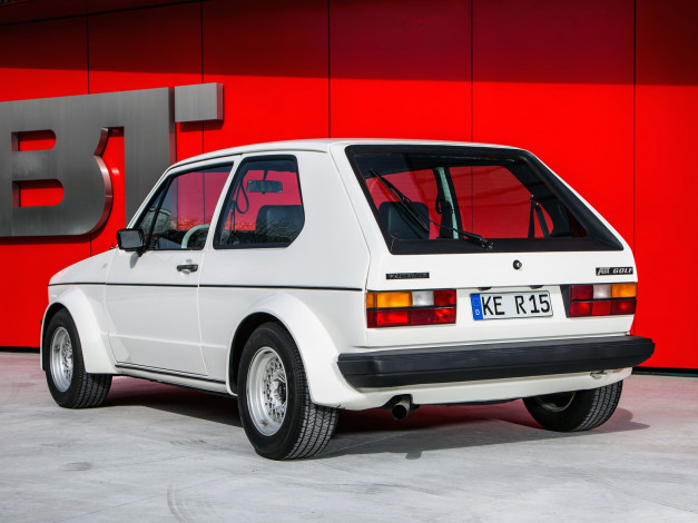 Обои картинки фото автомобили, volkswagen, abt, светлый, typ, 17, 3-door, gti, golf