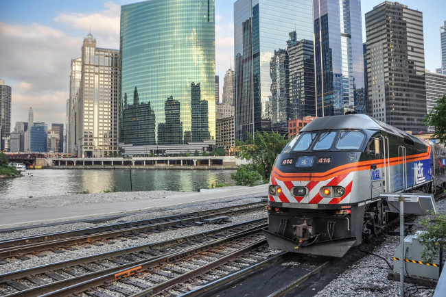 Обои картинки фото техника, поезда, железная, дорога, рельсы, локомотив, состав