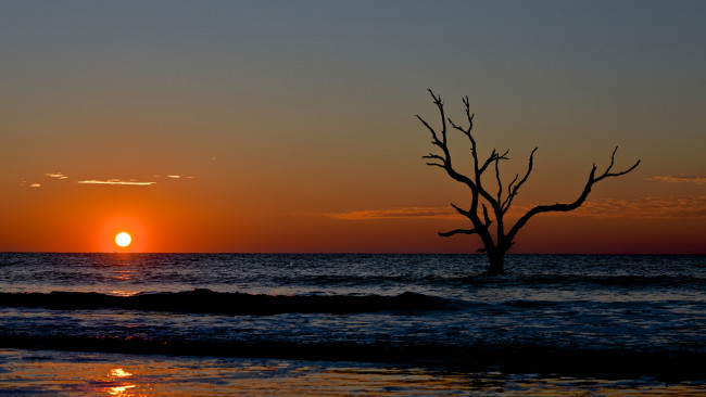 Обои картинки фото природа, восходы, закаты, заря