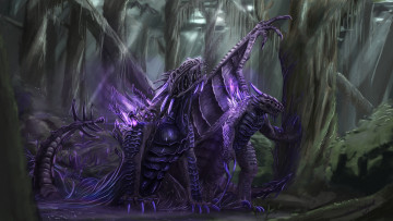 Картинка фэнтези существа монстры чудовища лес