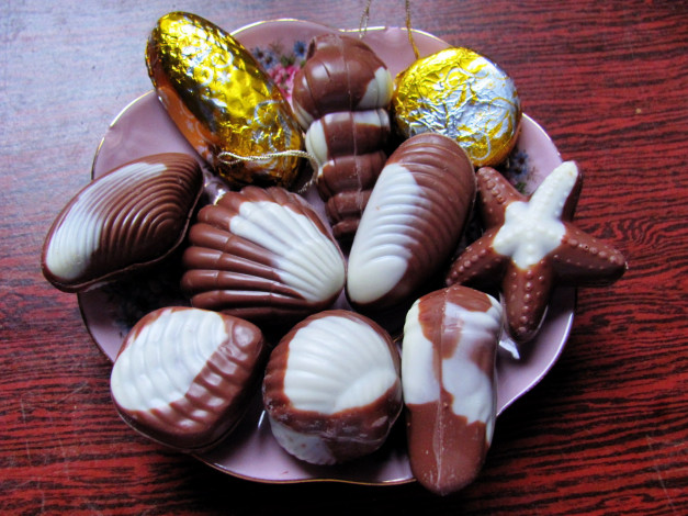 Обои картинки фото еда, конфеты,  шоколад,  сладости, ассорти