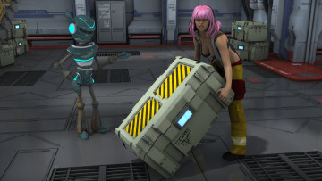 Картинка 3д+графика фантазия+ fantasy взгляд девушка фон