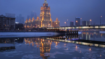 Картинка города москва+ россия москва рэдиссон ройал отель гостиница