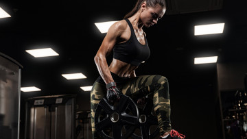 Картинка спорт фитнес девушка