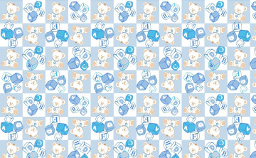 Картинка векторная+графика животные+ animals мишка кубики