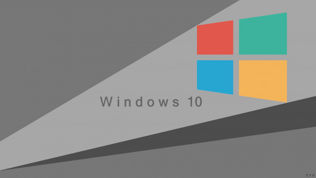 Обои картинки фото компьютеры, windows  10, фон, логотип