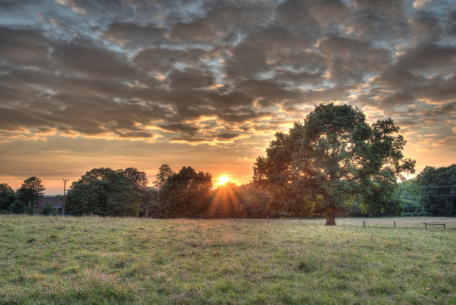 Обои картинки фото природа, восходы, закаты, рассвет