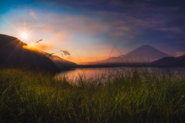 Обои картинки фото природа, восходы, закаты, рассвет