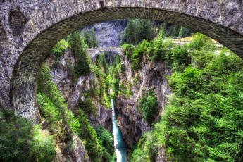 Картинка природа водопады простор