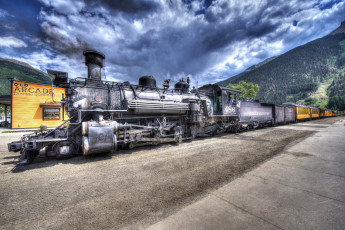 Картинка техника паровозы локомотив состав