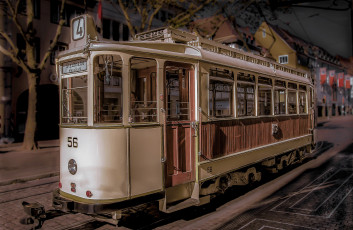 Картинка техника трамваи трамвай рельсы