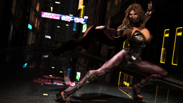 Картинка 3д+графика фантазия+ fantasy девушка взгляд фон