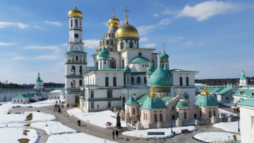 Картинка города -+православные+церкви +монастыри церковь здание город new+jerusalem+monastery+of+resurrection московской+области истра воскресенский+новоиерусалимский+монастырь