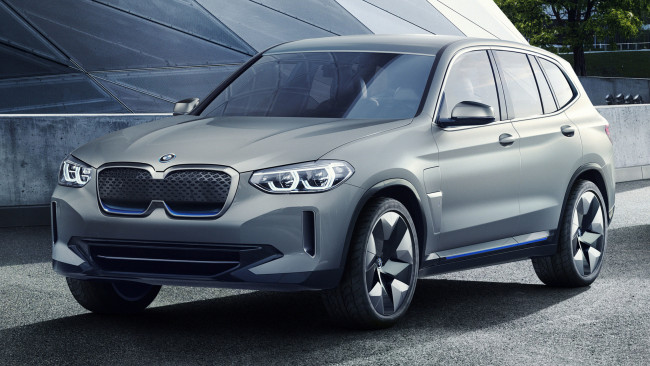 Обои картинки фото bmw ix3 concept 2018, автомобили, bmw, 2018, concept, ix3