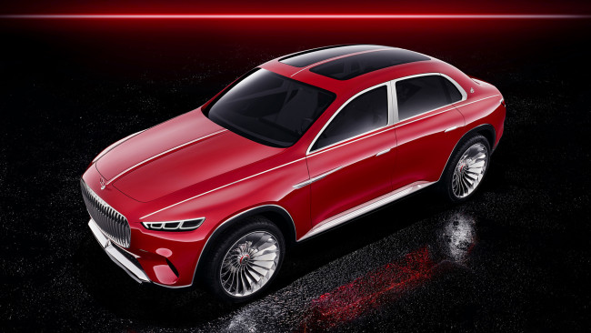 Обои картинки фото mercedes-maybach vision ultimate luxury suv concept 2018, автомобили, 3д, vision, mercedes-maybach, 2018, concept, ultimate, luxury, suv