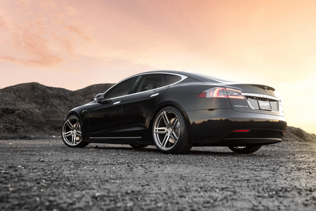 Обои картинки фото автомобили, tesla, vossen, supercar