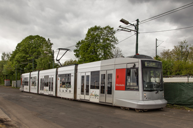 Обои картинки фото техника, трамваи, рельсы, трамвай