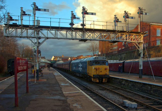 Обои картинки фото техника, поезда, состав, локомотив