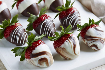 Картинка еда клубника +земляника десерт