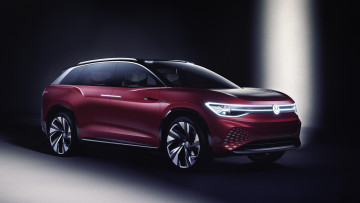 Картинка 2019+volkswagen+id +roomzz автомобили volkswagen concept фольцваген красный 2019 id roomzz