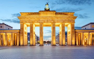 Картинка города берлин+ германия brandenburg gate