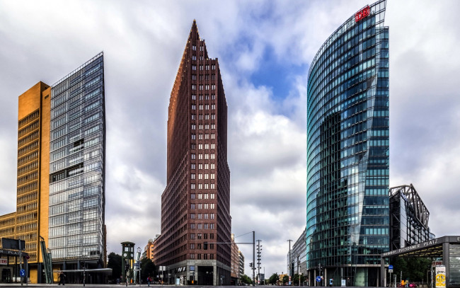 Обои картинки фото города, берлин , германия, небоскребы