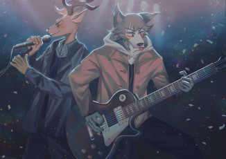 обоя аниме, beastars