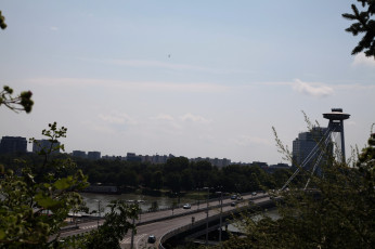 Картинка города братислава+ словакия мост