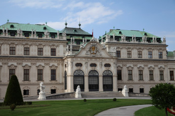 Картинка города вена+ австрия дворец