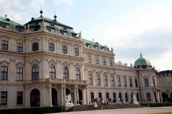 Картинка города вена+ австрия дворец