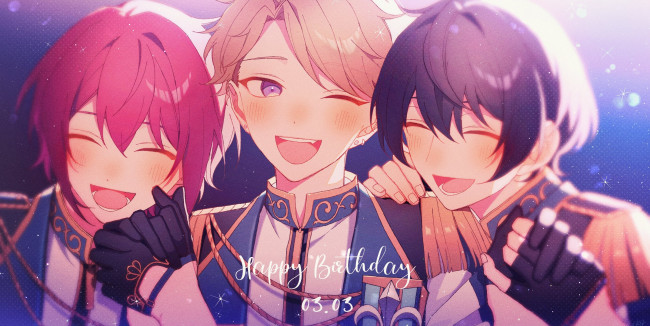 Обои картинки фото аниме, ensemble stars, ensemble, stars